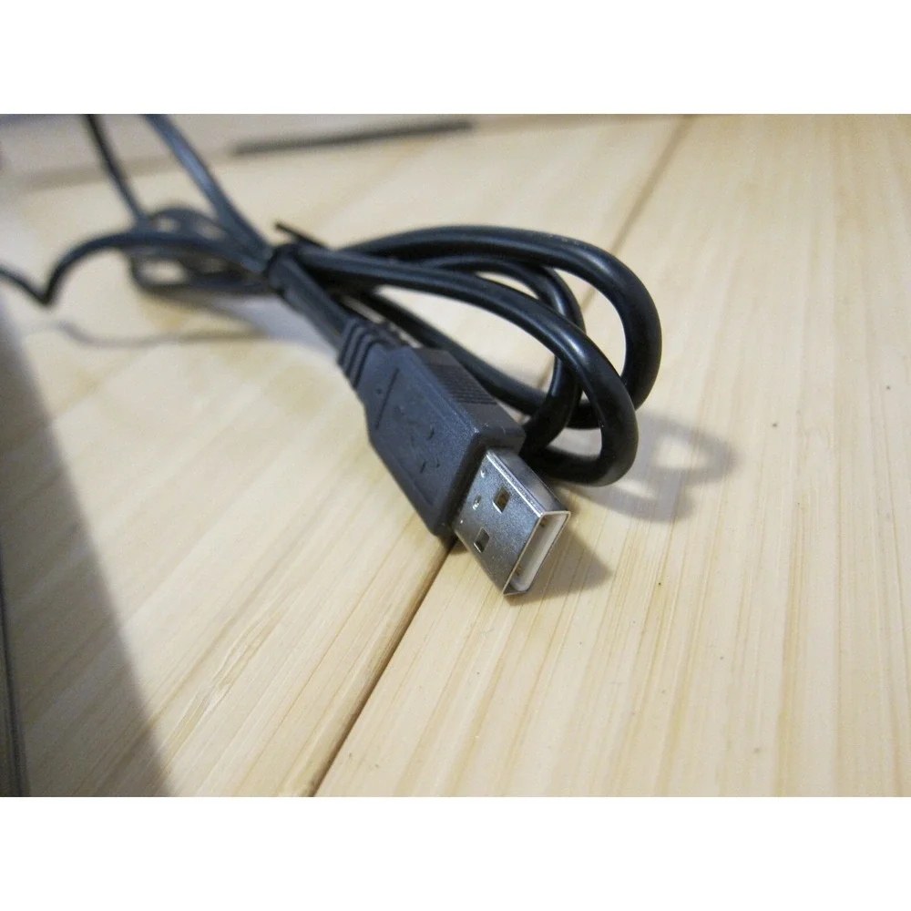 NOS AOpen Black KB825B 90.00029.25BU 104 Normal Keys USB Wired Keyboard (1 of 2)